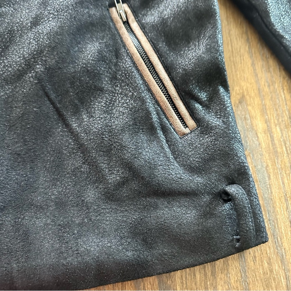 Princess Polly Faux Suede Moto Jacket - Picture 3 of 5